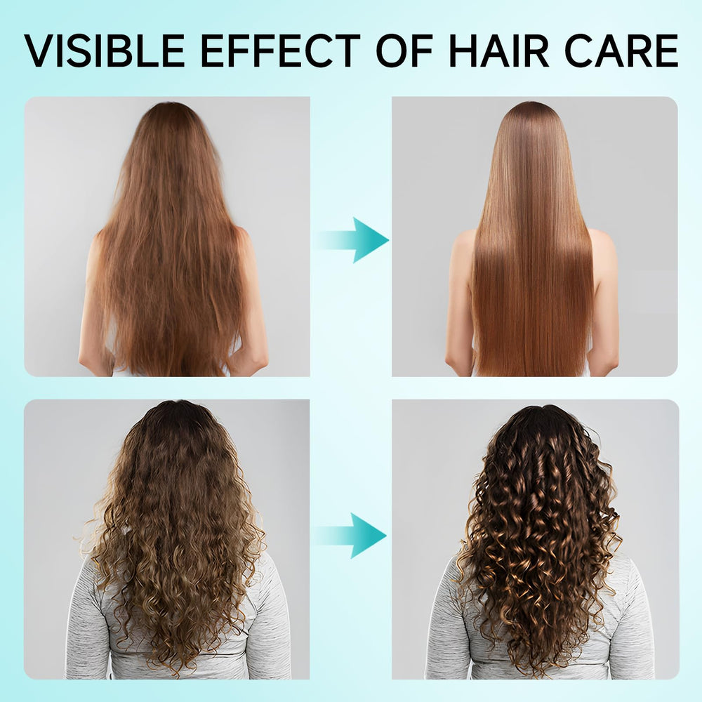 Meborll multi-use haircare shows mixing into conditioner or mask