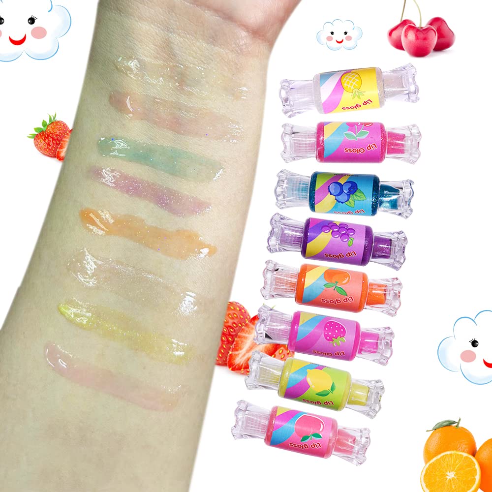 Mebtmel lip gloss party favor set is perfect for birthdays and sleepovers