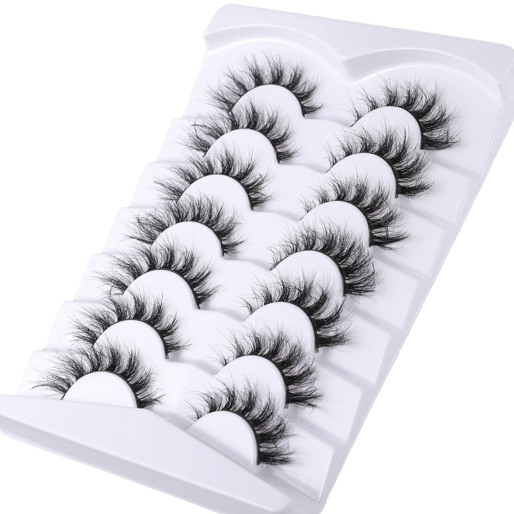 Mebver cat eye lashes creating a natural look and lift
