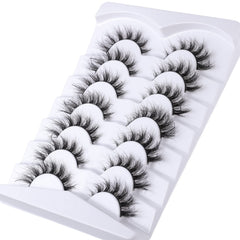 Mebver cat eye lashes creating a natural look and lift