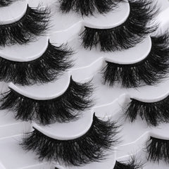 Mebver cotton band lashes offer flexible, painless application.