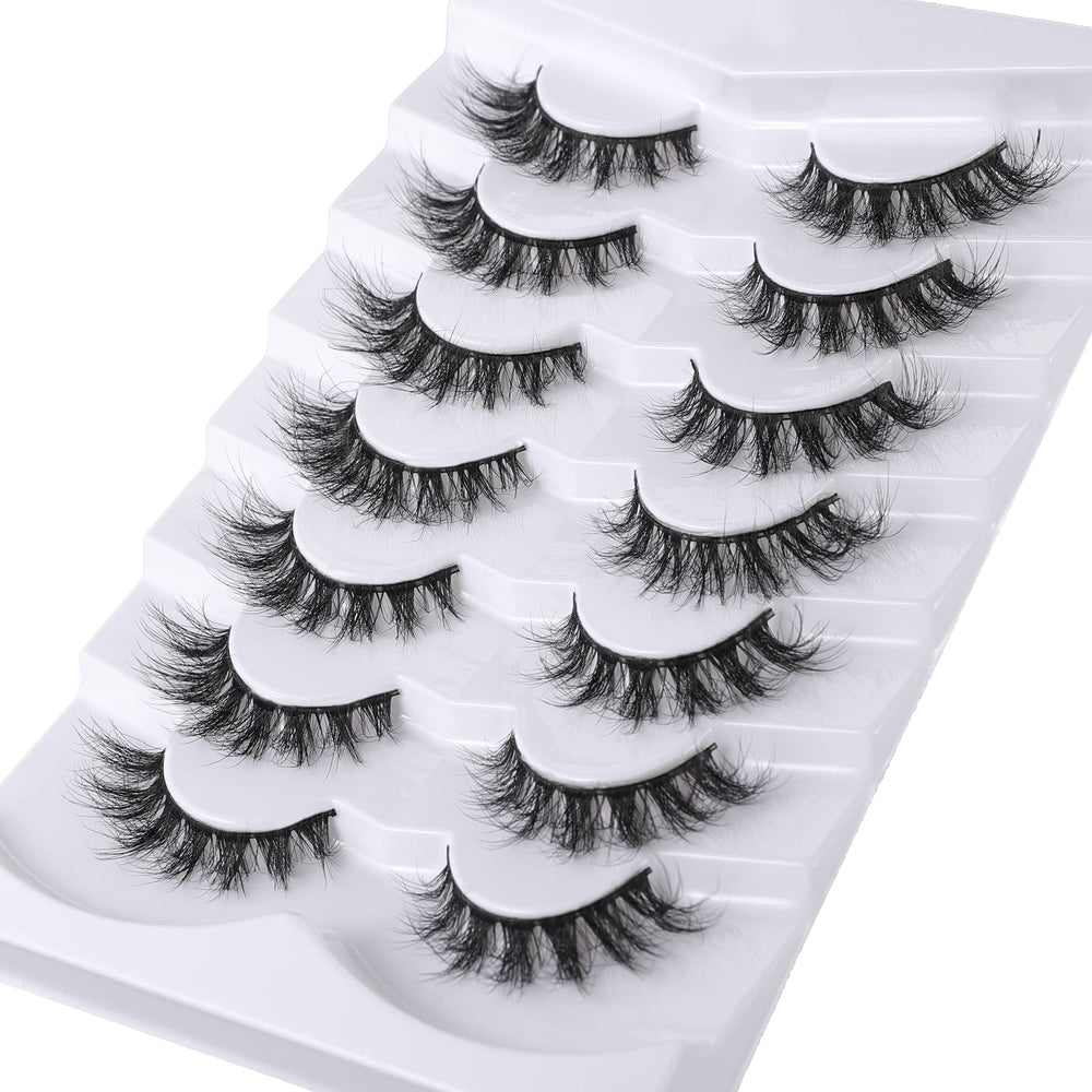 Mebver faux mink lashes with soft band for comfortable wear