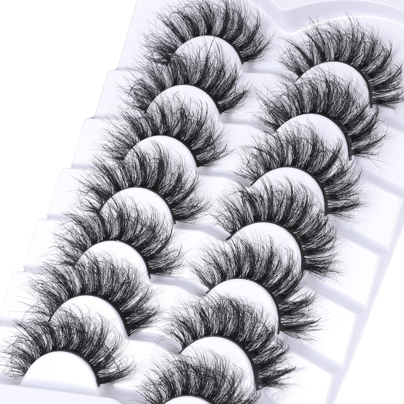 Mebver handmade lashes, lightweight feel and natural appearance.