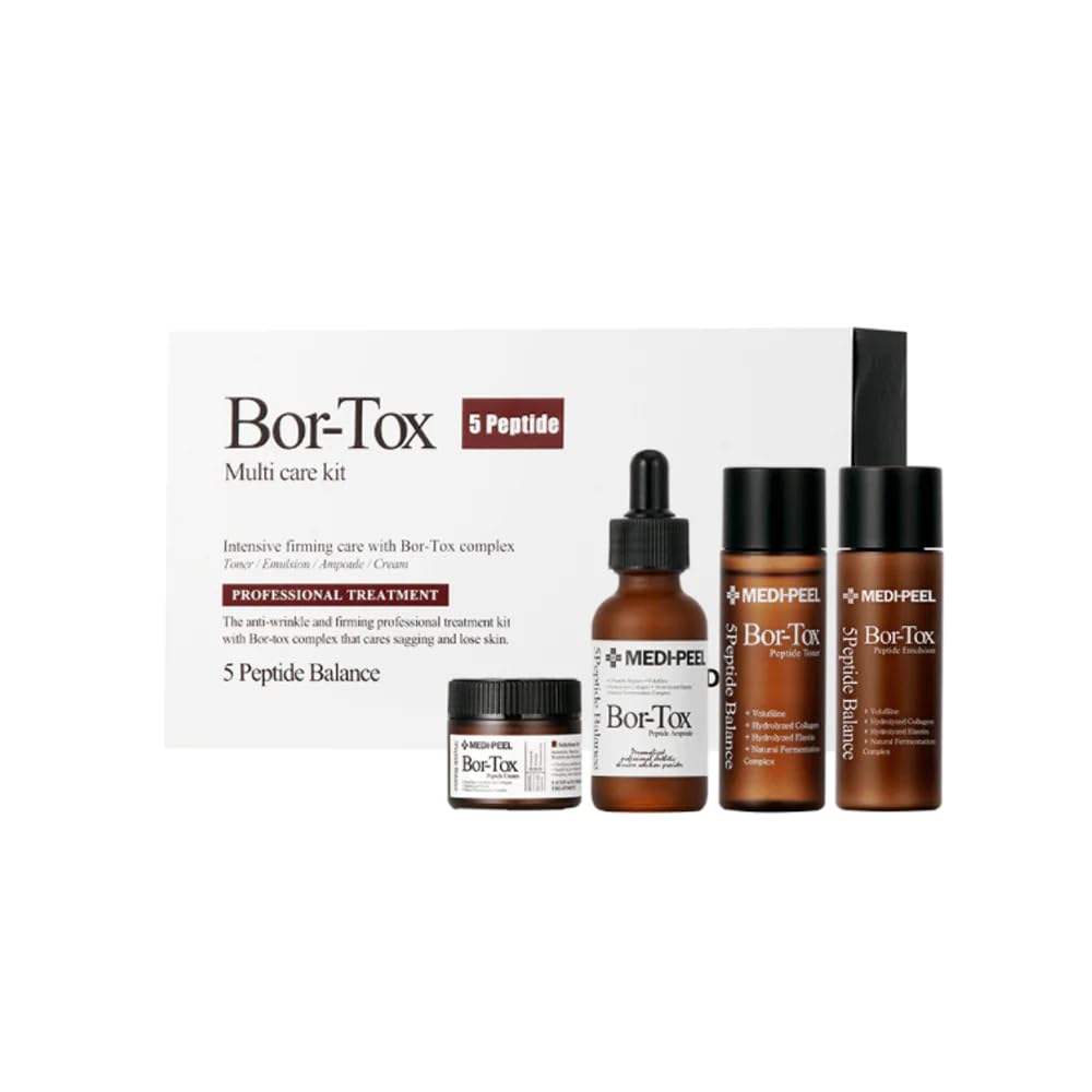 MEDI-PEEL Bor Tox ampoule 30ml bottle close-up for nourishing skin.