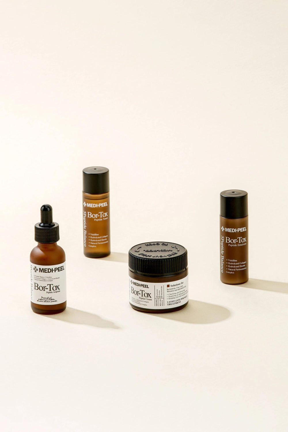 MEDI-PEEL Bor Tox kit close-up bottle with pump shows easy use.