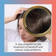Mediceuticals Therapro Dandruff Shampoo bottle with X-Folate for flakes control