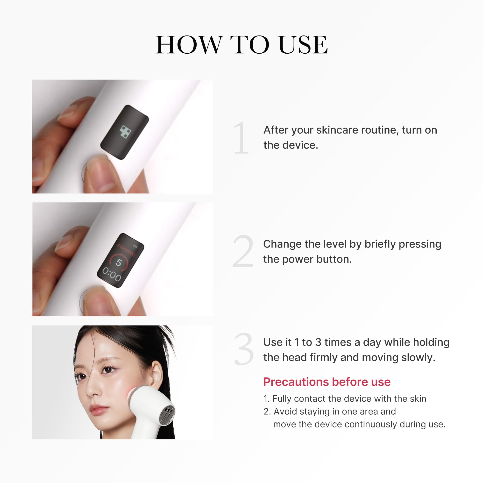 Medicube Age-R Ultra Tune complements fully absorbed skincare for radiance
