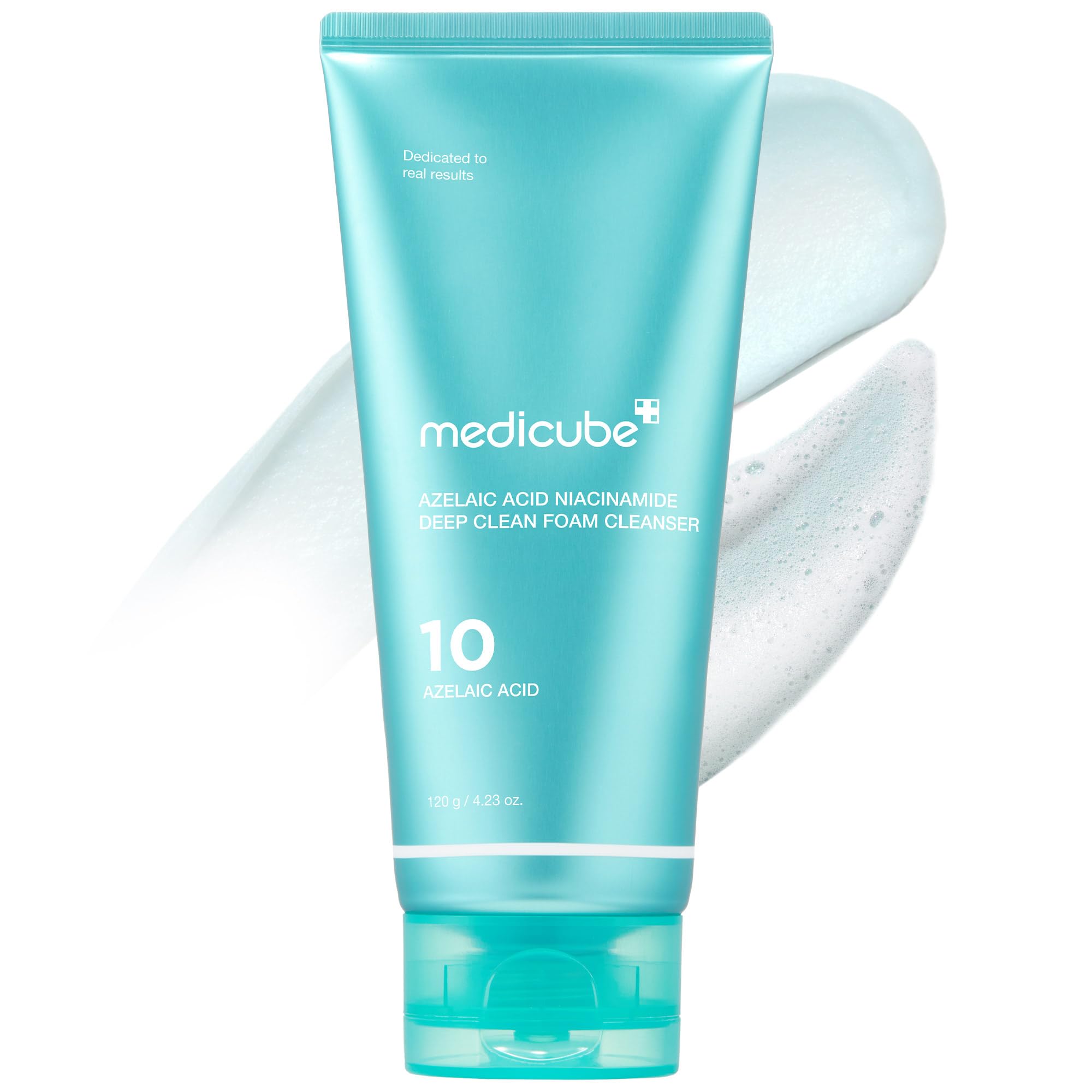 Medicube Azelaic Acid Gummy Whip Cleanser bottle for daily cleansing and pore refinement.