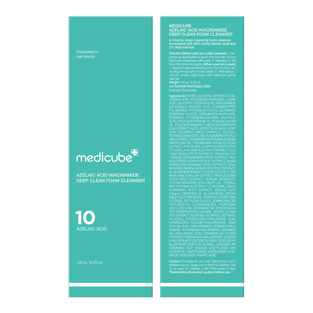 Medicube Korean skincare product featured for clean, soothing cleanse.