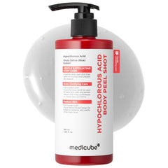 Medicube Body Peel Shot bottle front promoting gentle exfoliation for smoother skin.