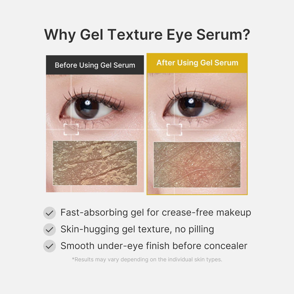 Medicube Eye Serum cooling applicator tip for refreshing sensation