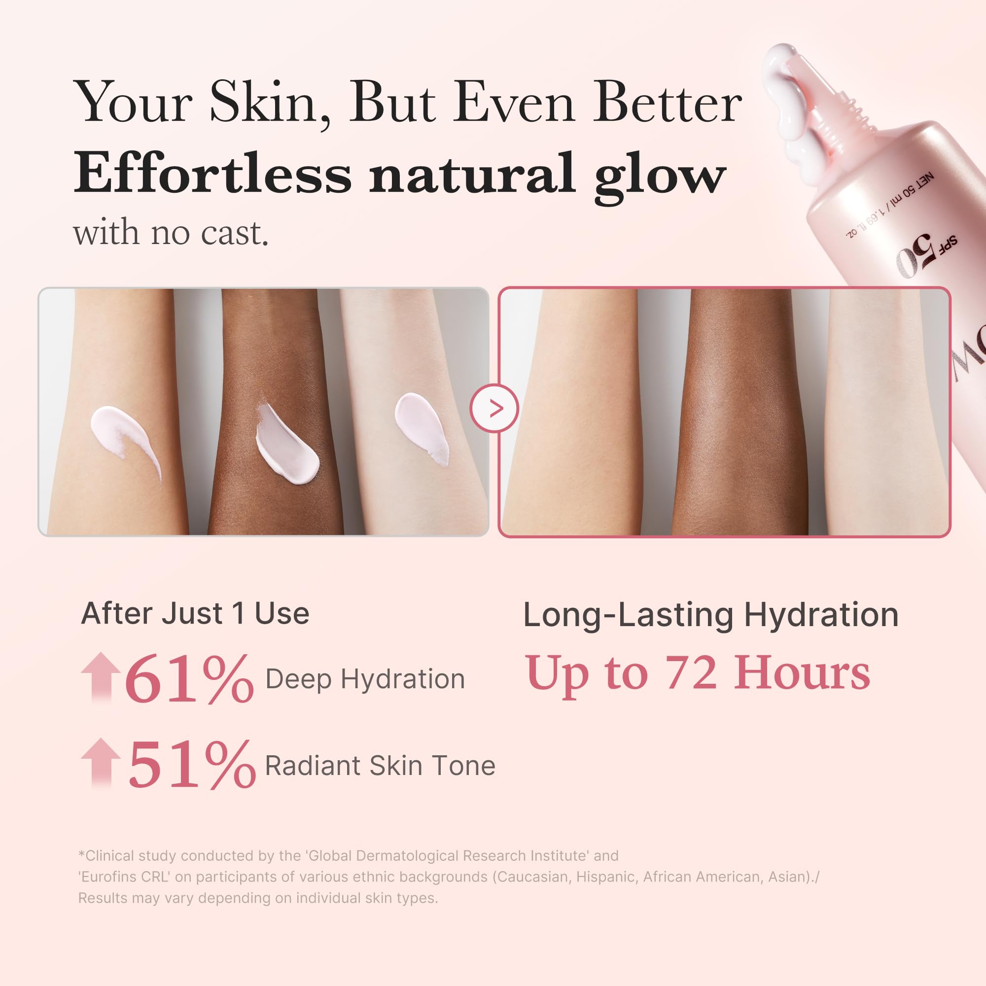 Medicube hyaluronic acid and ceramide visual highlighting moisture barrier support