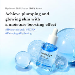 Medicube Hyaluronic Multi-Peptide PDRN Serum oil and water layers blend