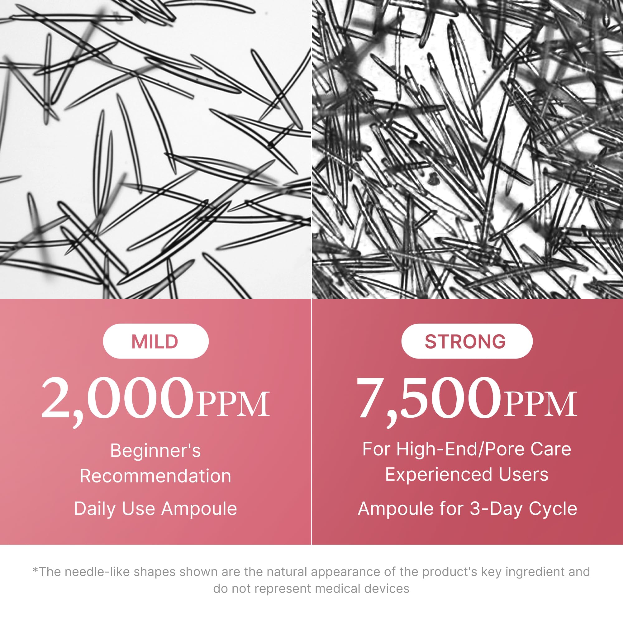 Medicube lightweight watery texture during skin application