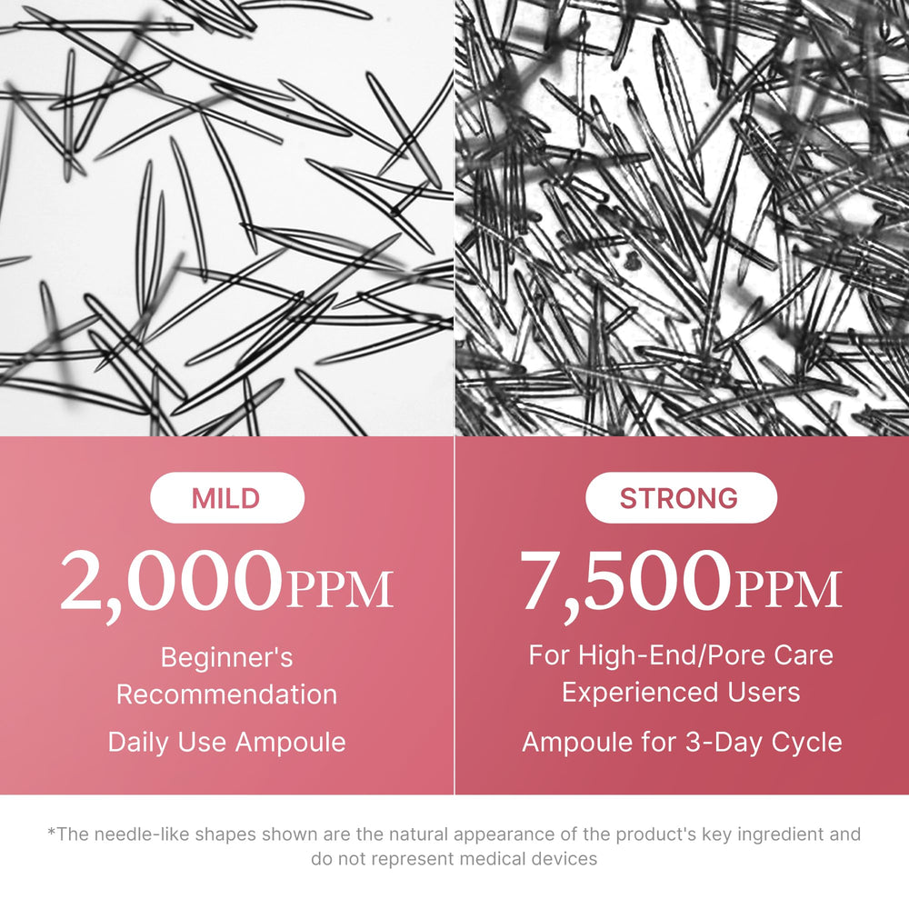 Medicube lightweight watery texture during skin application