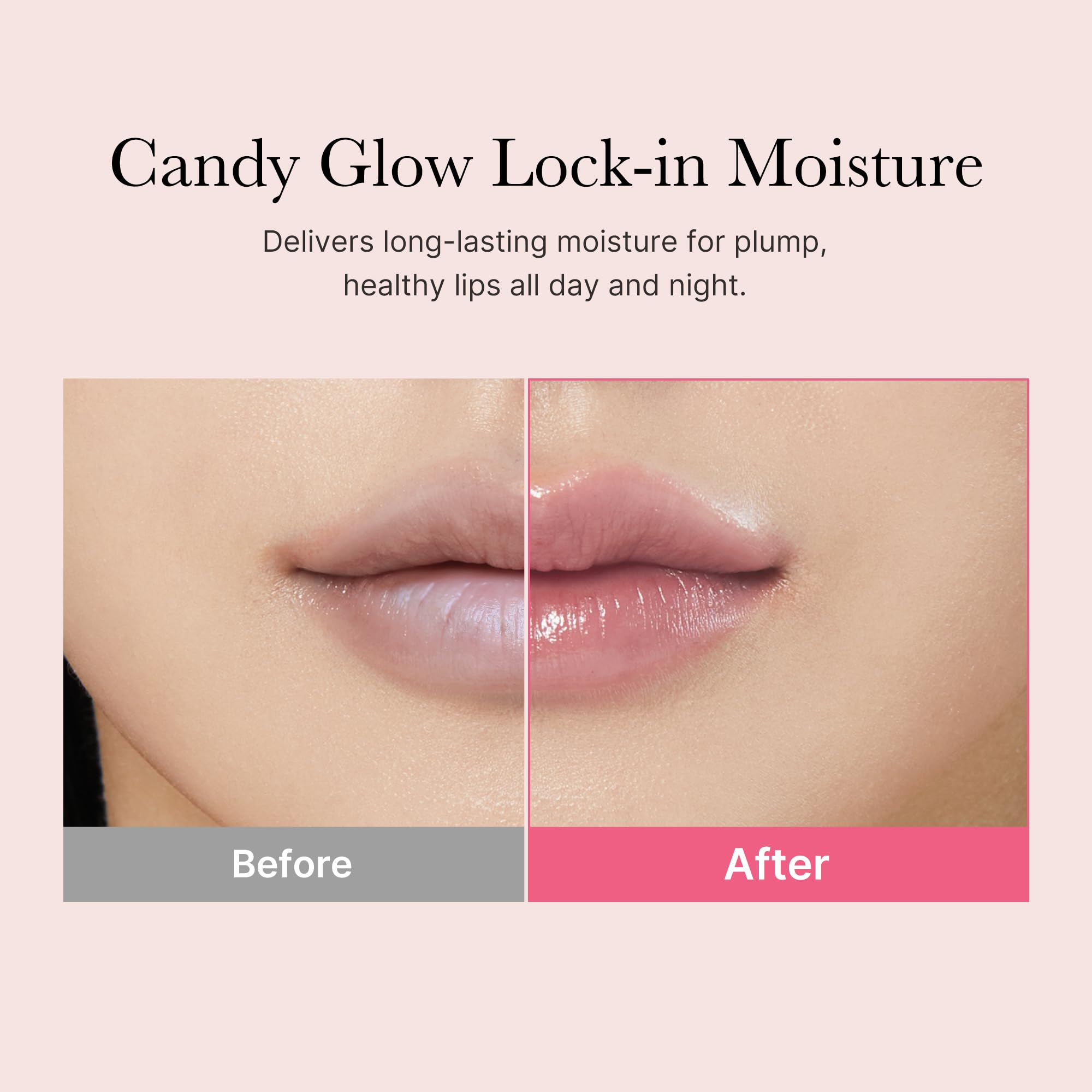 Medicube PDRN Lip Mask night routine image emphasizing long-lasting moisture.