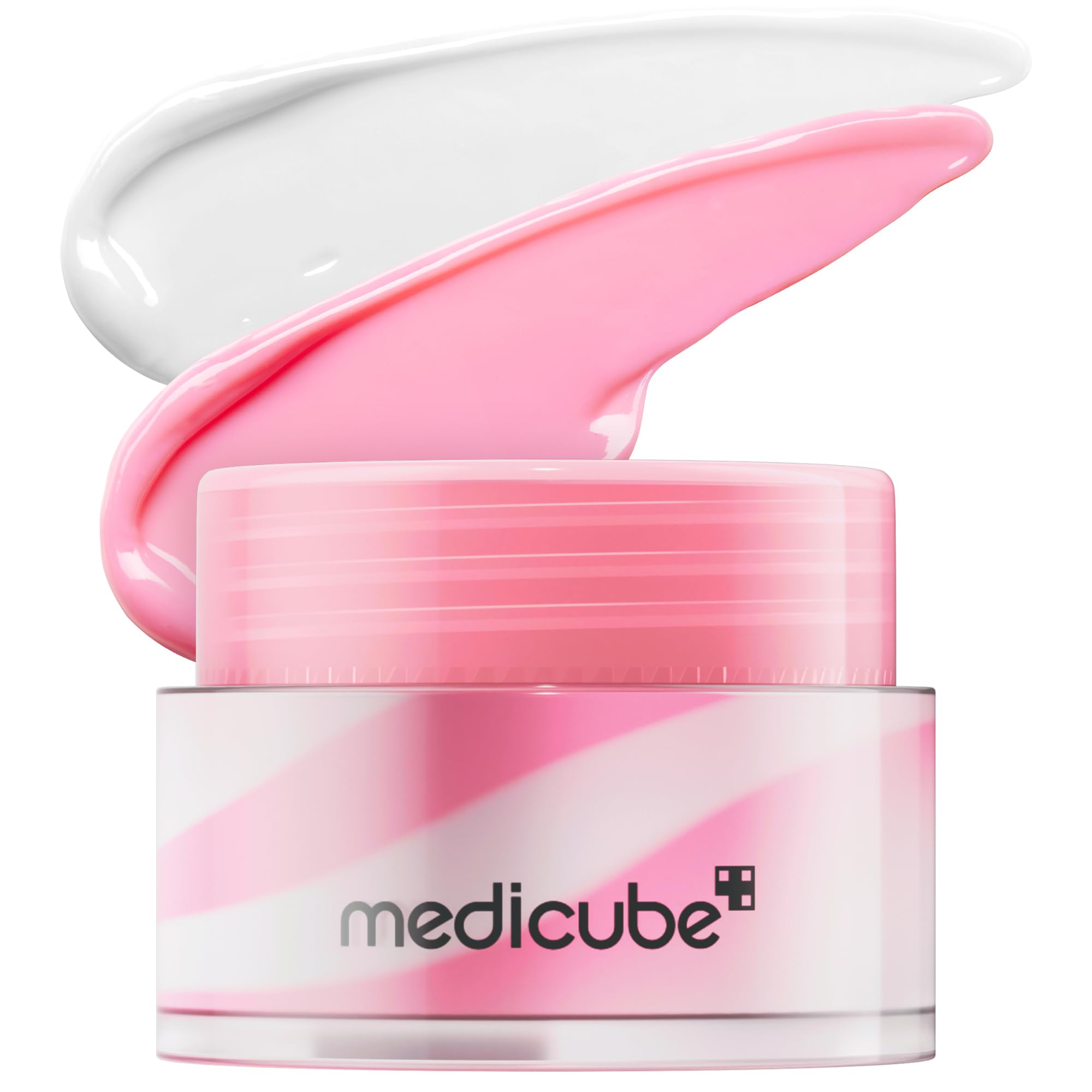 Medicube PDRN Lip Mask packaging image highlighting overnight hydration benefits.