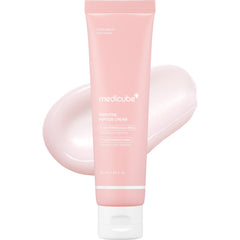 Medicube PDRN Pink Hyaluronic Cream bottle delivers deep hydration and glow.