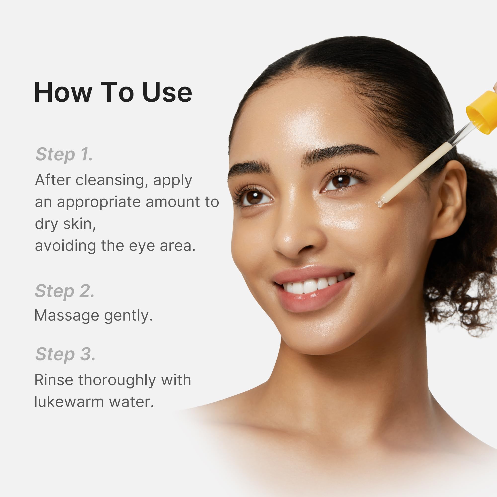 Medicube Peel Shot turmeric ingredients visual with turmeric root highlighting actives