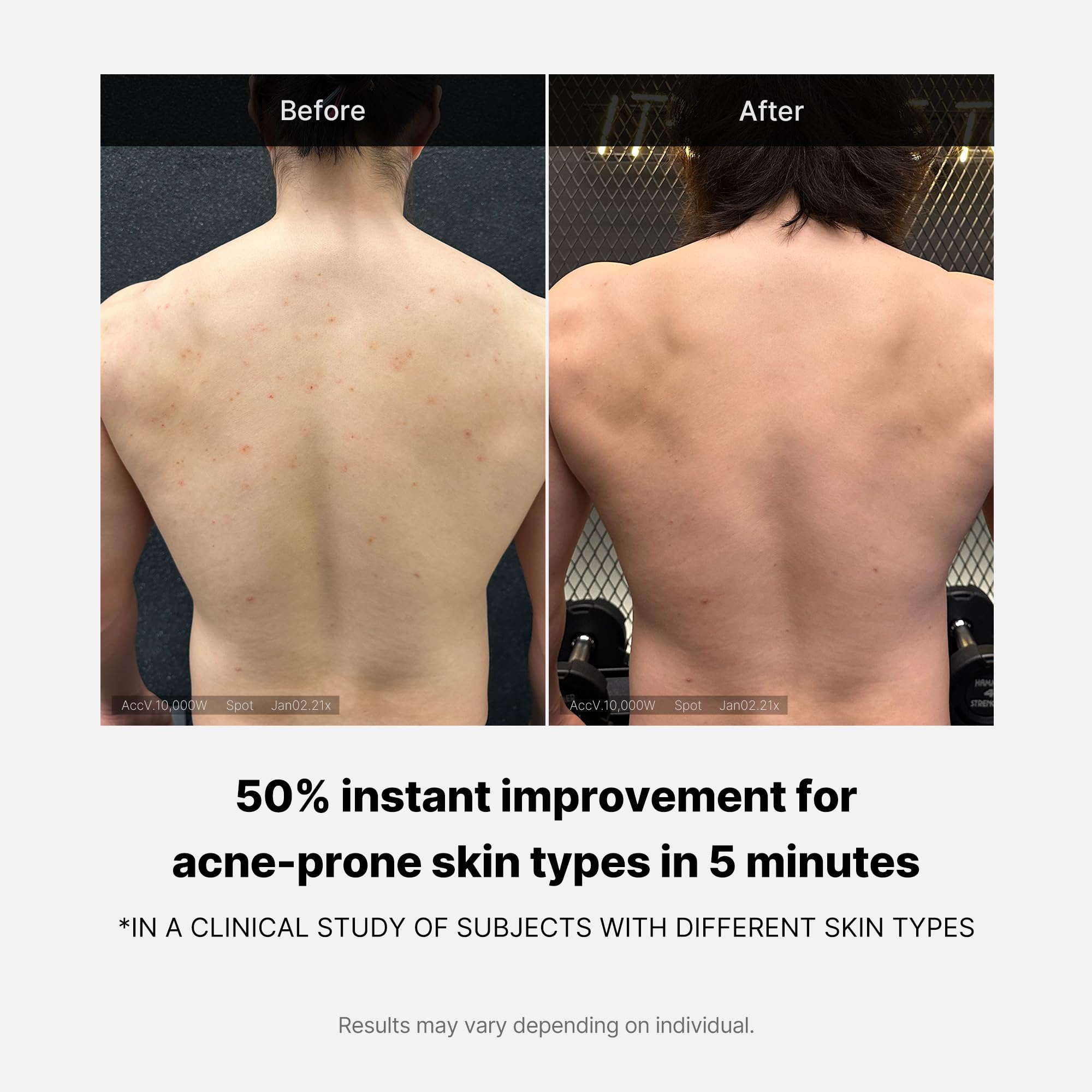 medicube Red Body Wash natural scent with antioxidant extracts