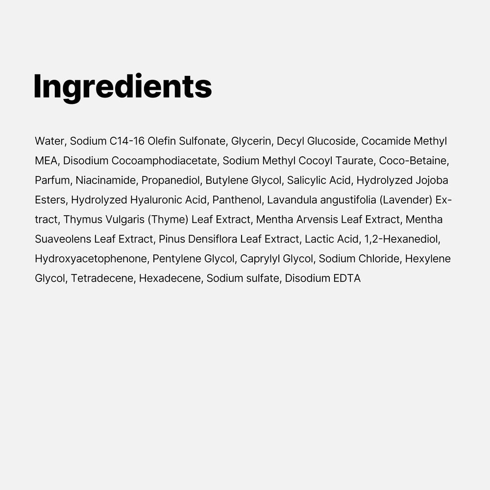 medicube Red Body Wash Niacinamide and Hyaluronic Acid close-up