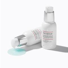 Medicube Red Serum 2.0 front of bottle with clean, minimal design