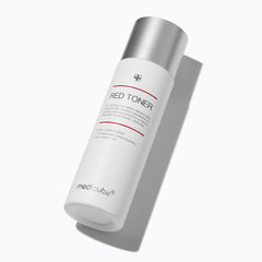 Medicube Red Toner 2.0 texture closeup on the skin