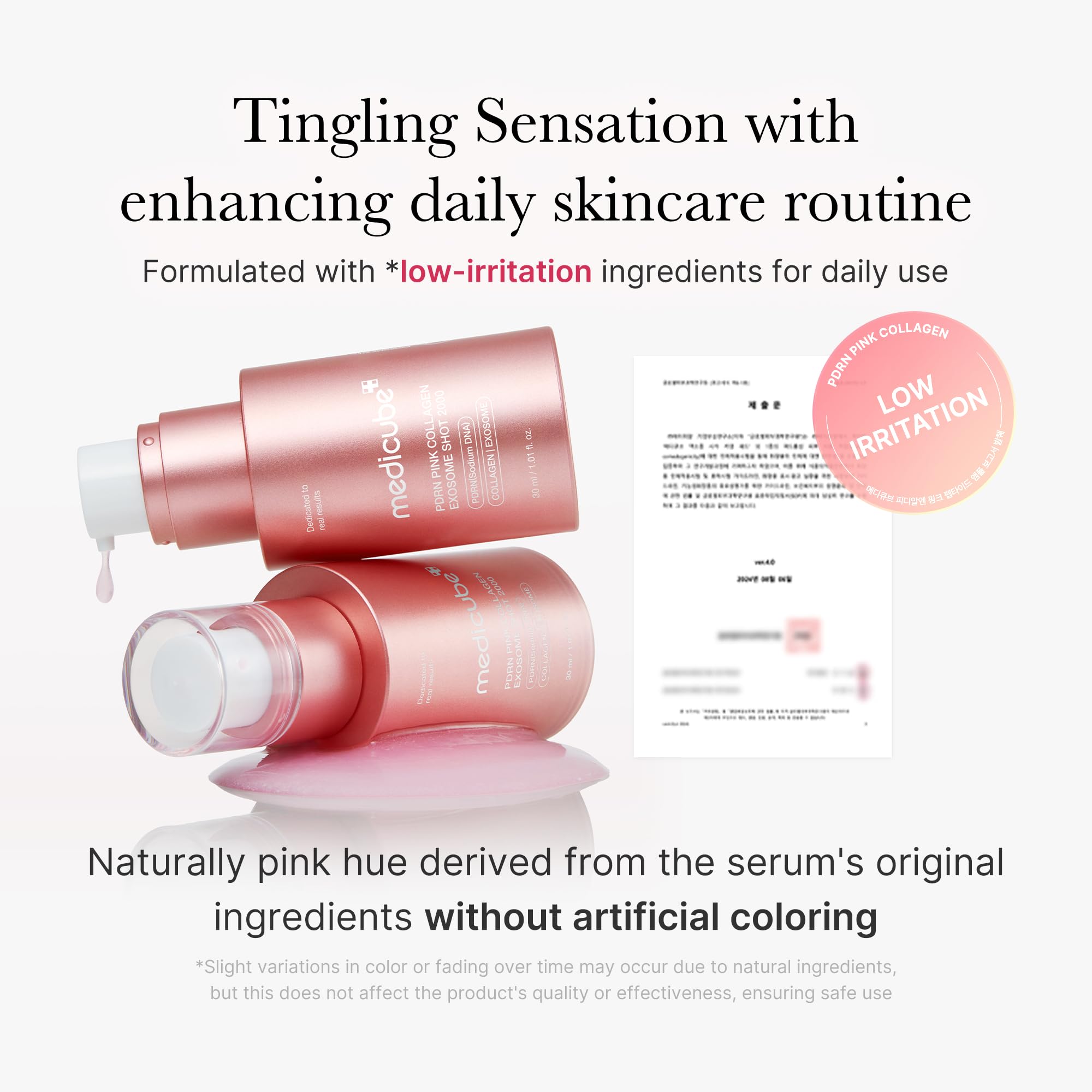 Medicube Salmon DNA PDRN close-up highlighting serum vitality boost