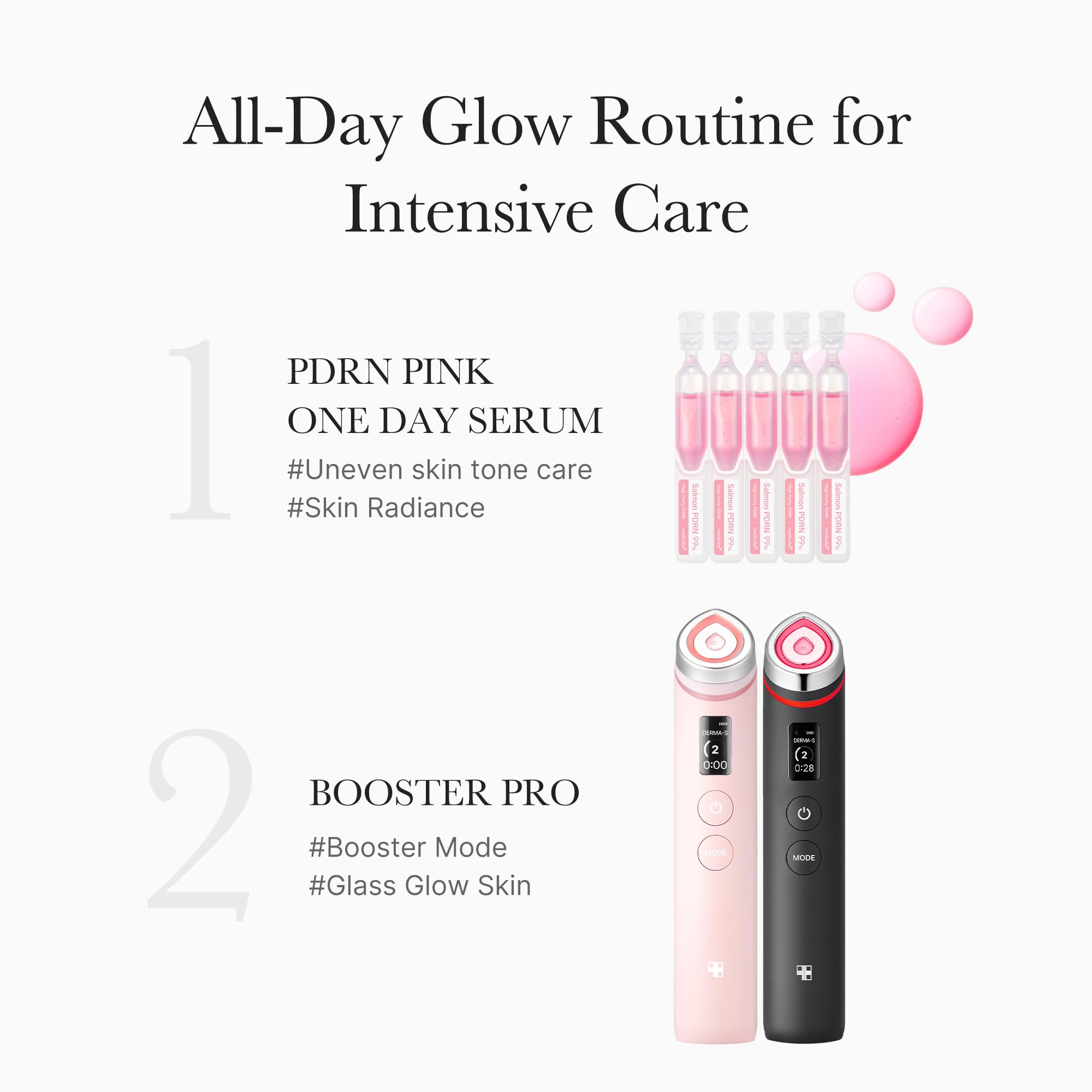 Skin after application appears hydrated with a subtle radiant glow.