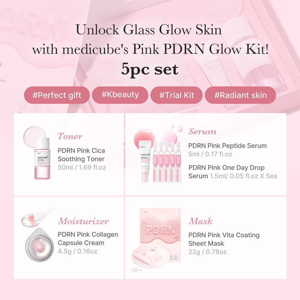 Medicube Salmon DNA PDRN Trial Kit serum for deep hydration and a radiant complexion