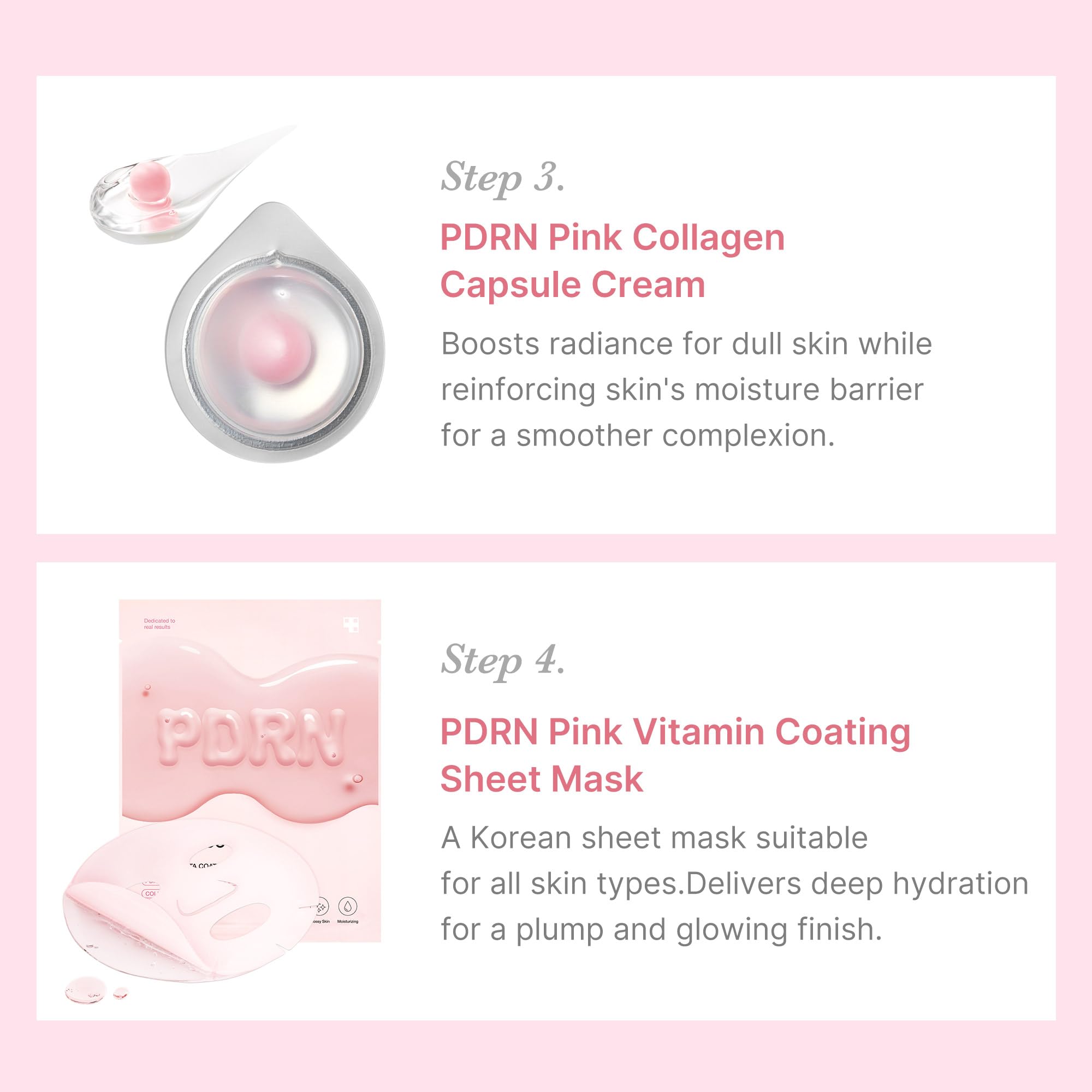 Medicube Salmon DNA PDRN Trial Kit sheet mask for a quick glow boost in minutes