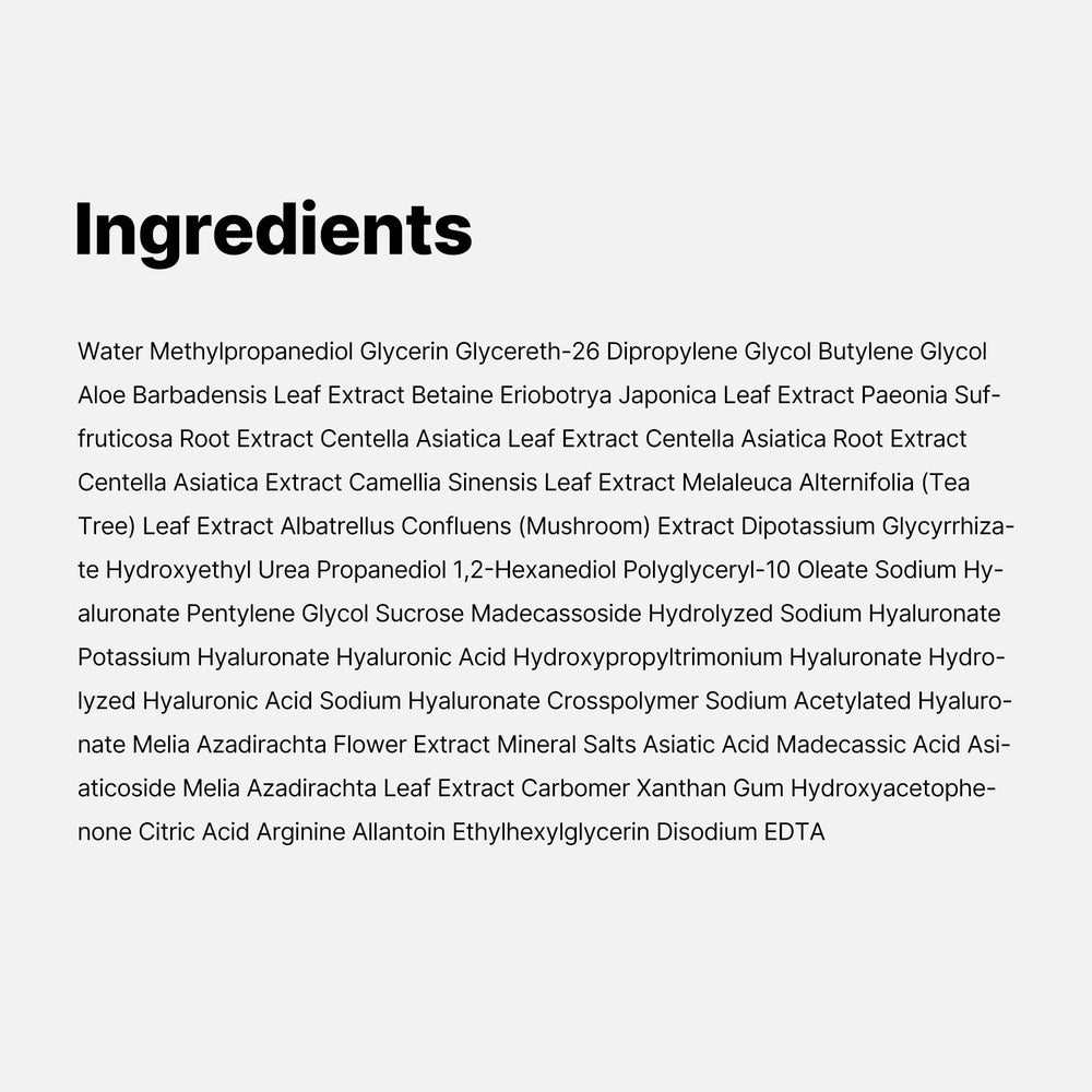 Medicube Super Cica Daily Mask vegan-certified label indicating clean beauty standards.