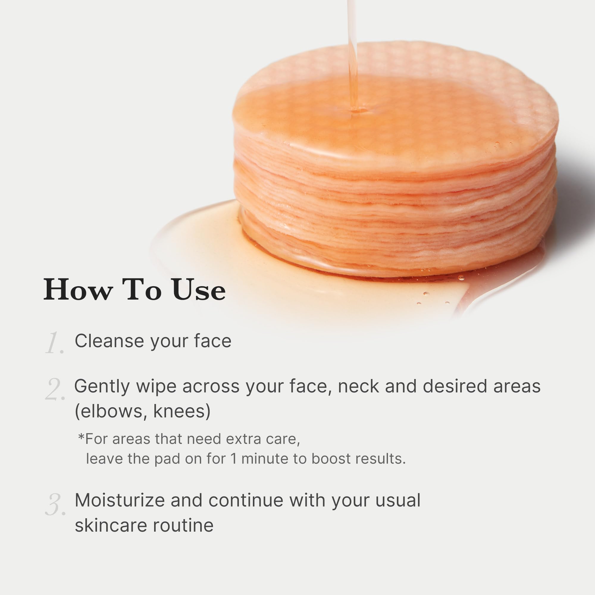 Medicube Toner Pads in a routine setup for daily exfoliation