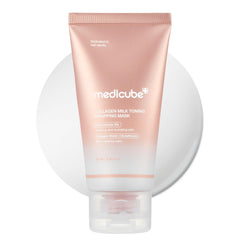 Medicube Wrapping Mask collagen glazed bottle showing daytime glow potential.