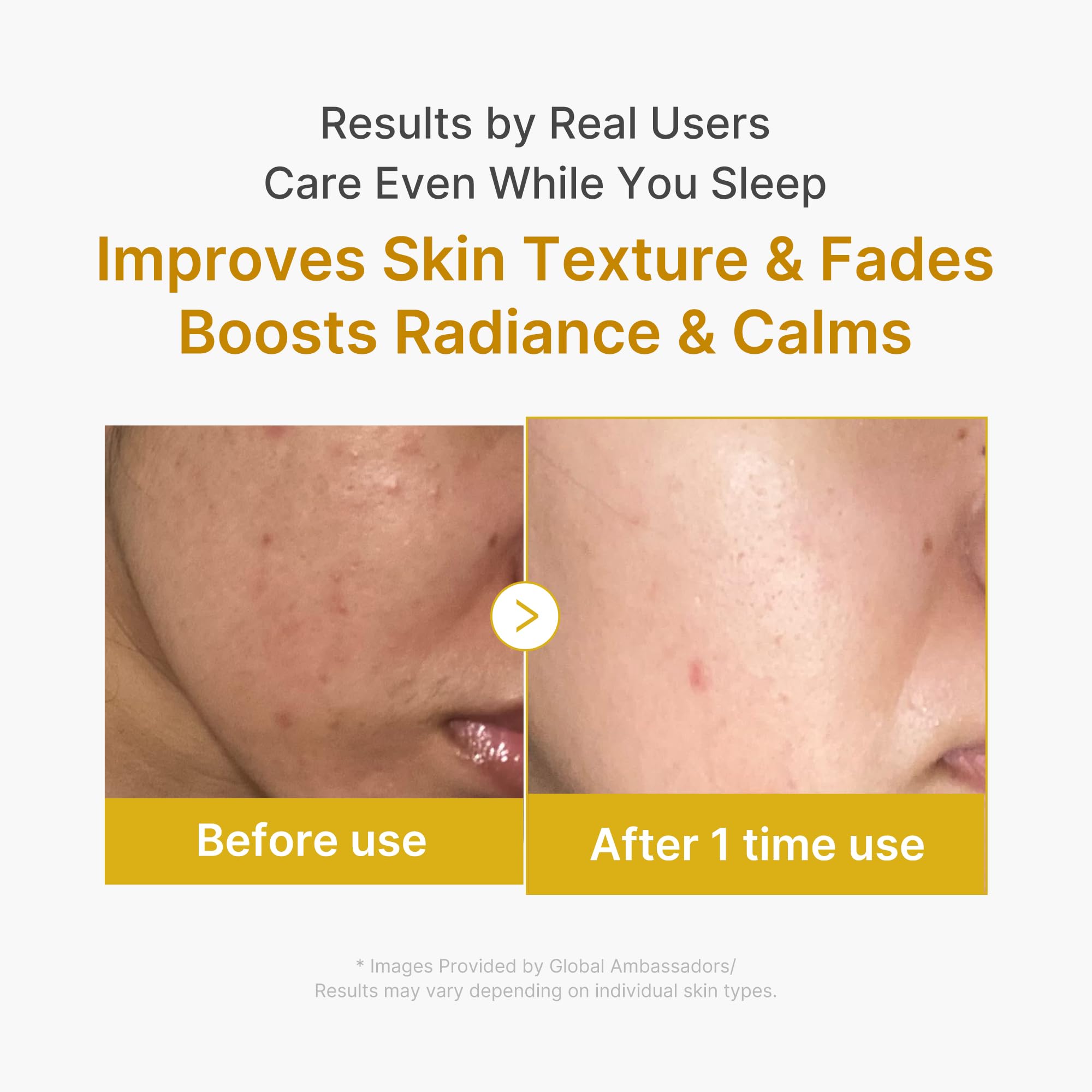 Medicube Wrapping Mask peel-off reveals glass glow finish