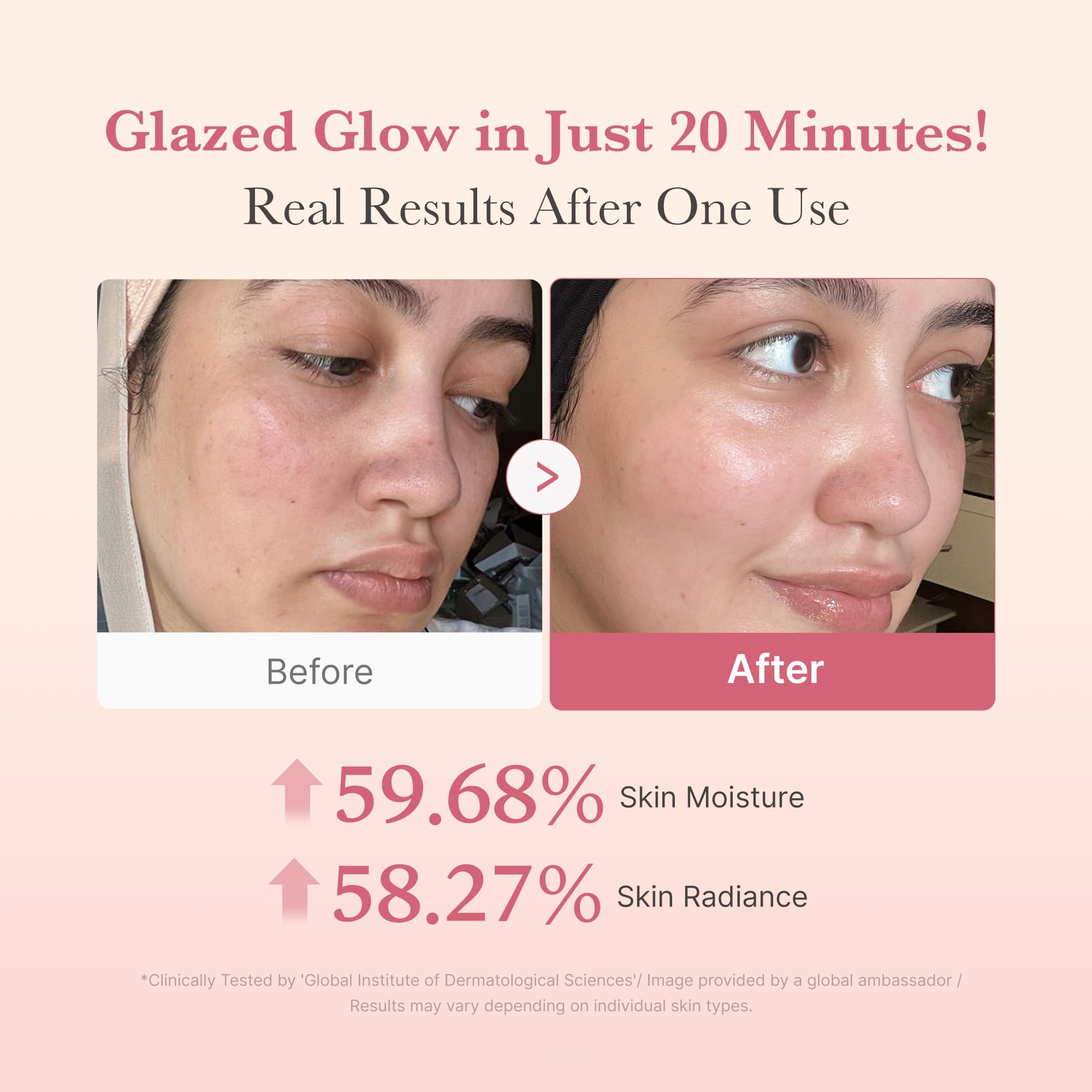 Medicube Wrapping Mask featuring glutathione, niacinamide, and milk protein for even tone.