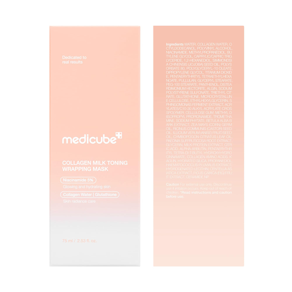Medicube Wrapping Mask fits into a quick morning routine for hydration.