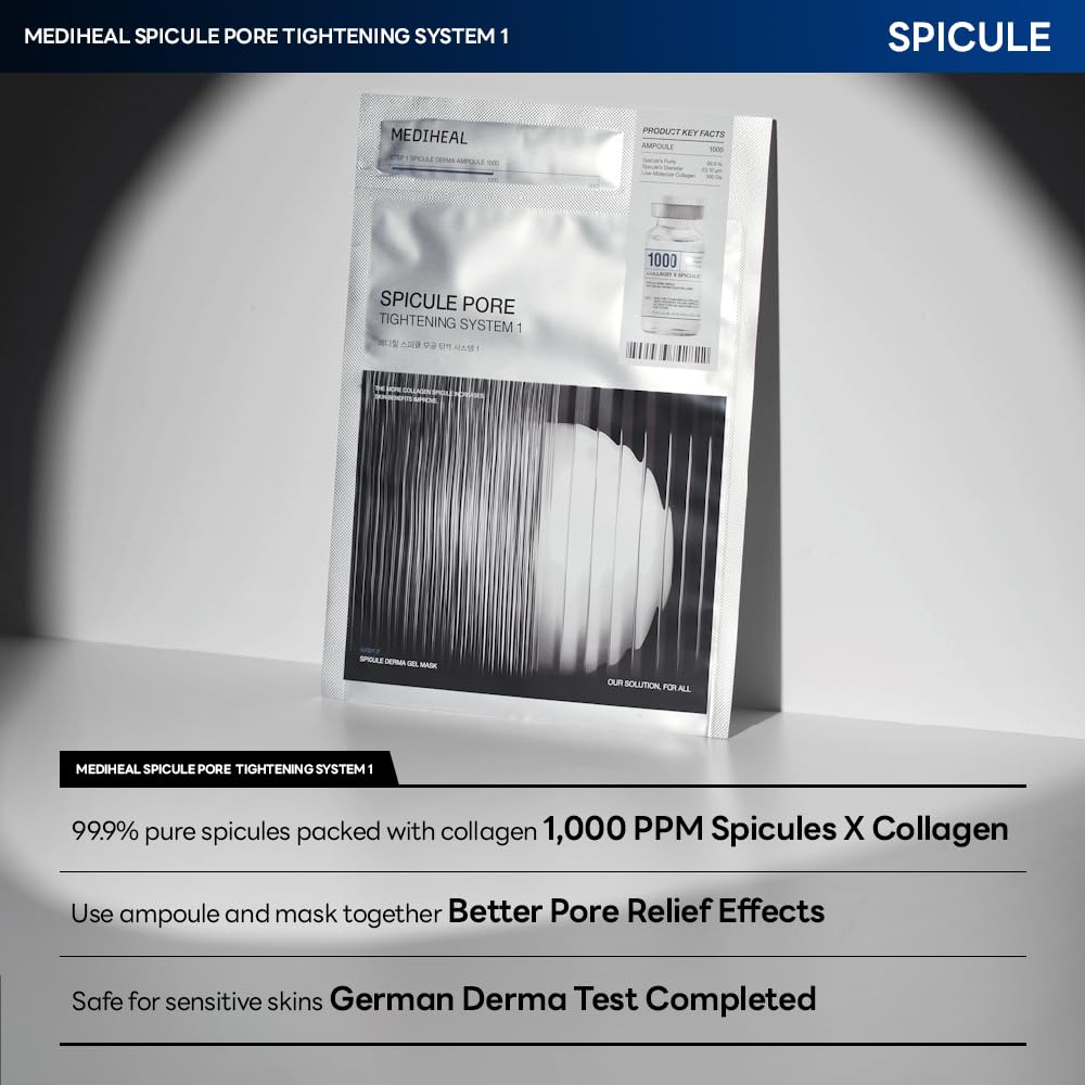 Mediheal 1000 ppm ampoule targets initial pore concerns