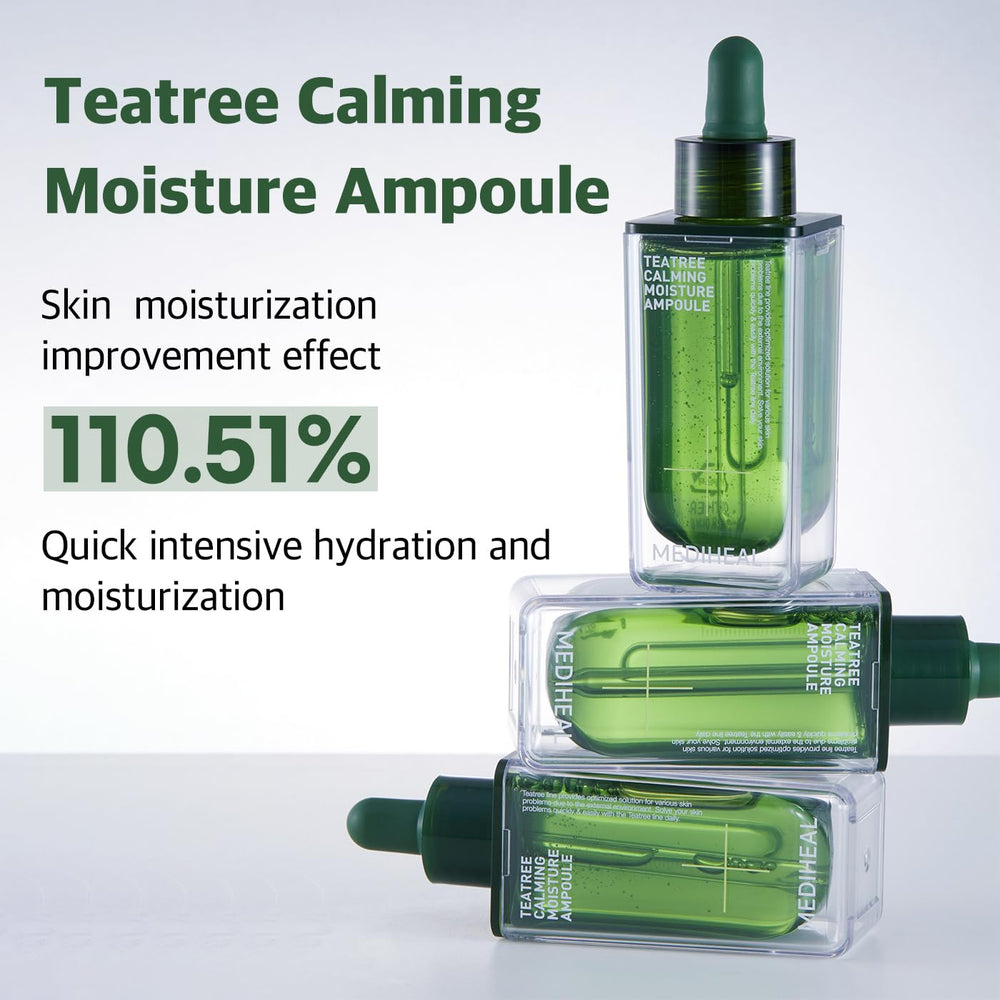 Mediheal Ampoule Thé Soin Peau Sensible – formulation douce pour le quotidien.