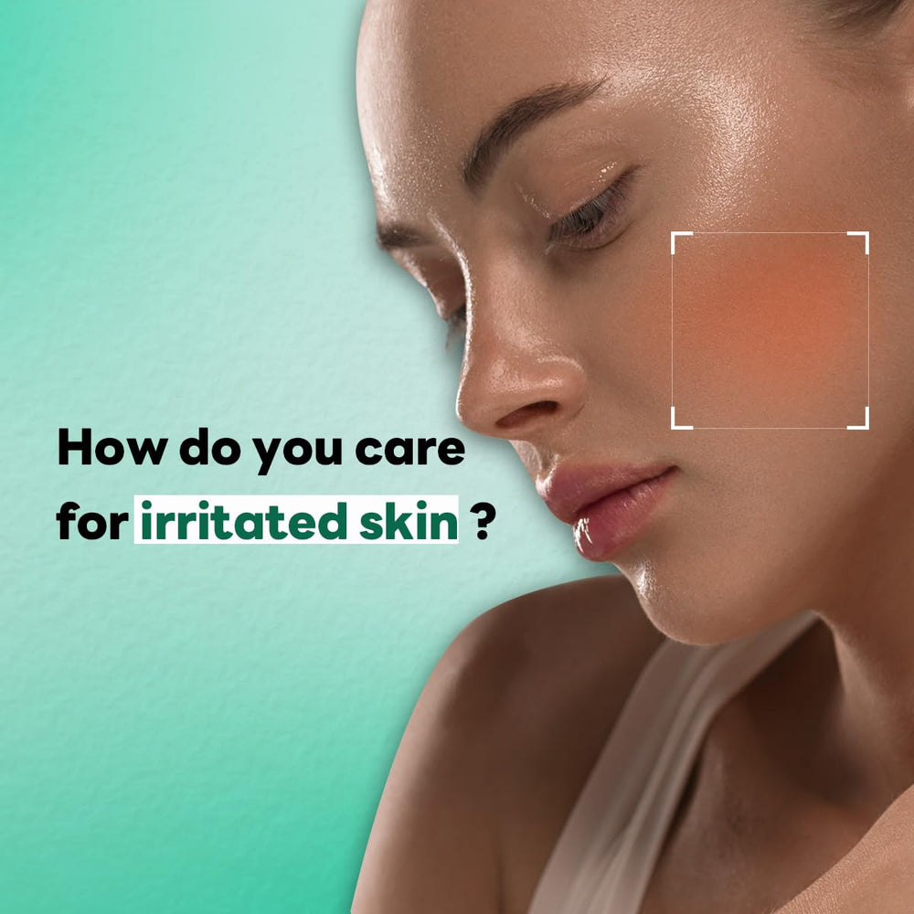 Mediheal Dermaplus Cica Mask sheet on face showing soothing hydration.