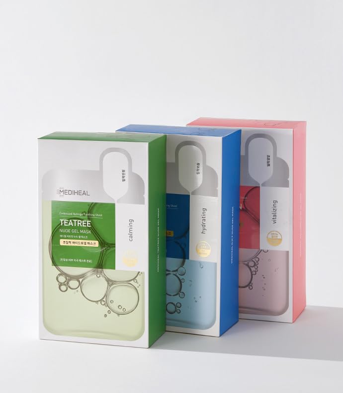Mediheal NMF Nude Gel Mask cooling effect can refresh tired skin after daily wear.
