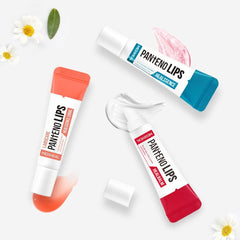 Mediheal Pantenolips Healbalm with olive oil and panthenol ingredients for lip nourishment.