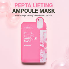 Mediheal Pepta Lifting Cellulose Sheet Texture focuses on breathable, comfortable fit