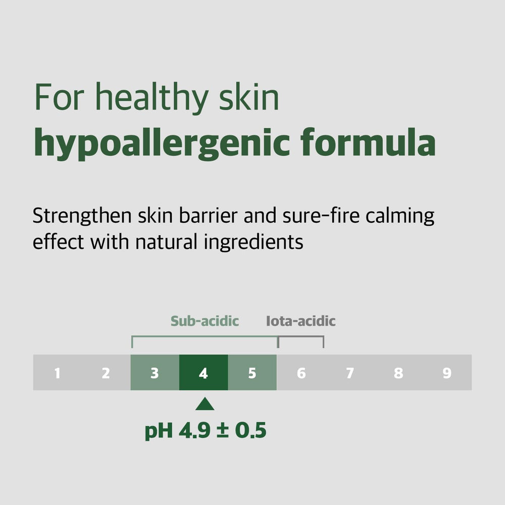 Mediheal Tea Tree Calming Toner leaf oil detail suggesting natural soothing benefits