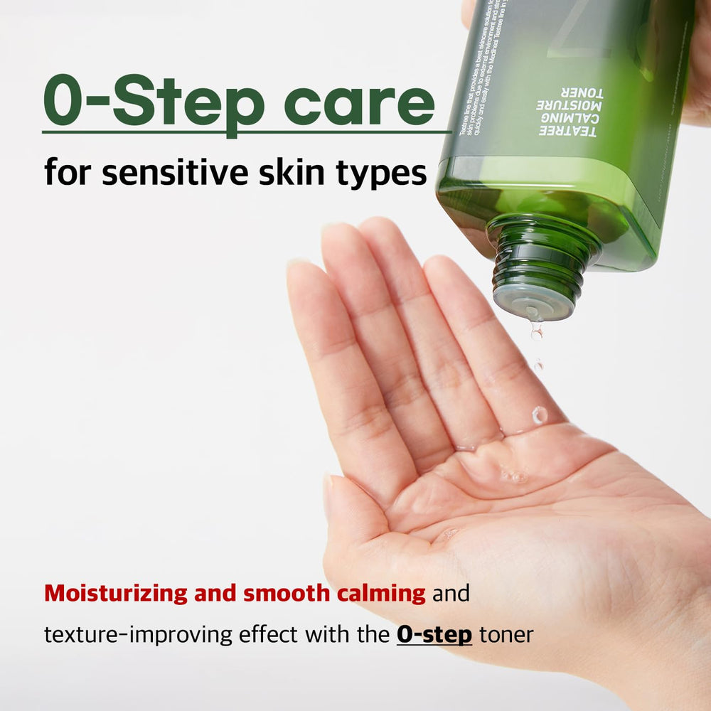 Mediheal Tea Tree Calming Toner soft texture spreads smoothly on skin