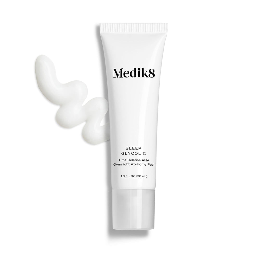 Crystal encapsulation technology in Medik8 Sleep Glycolic delivering slow-release acid