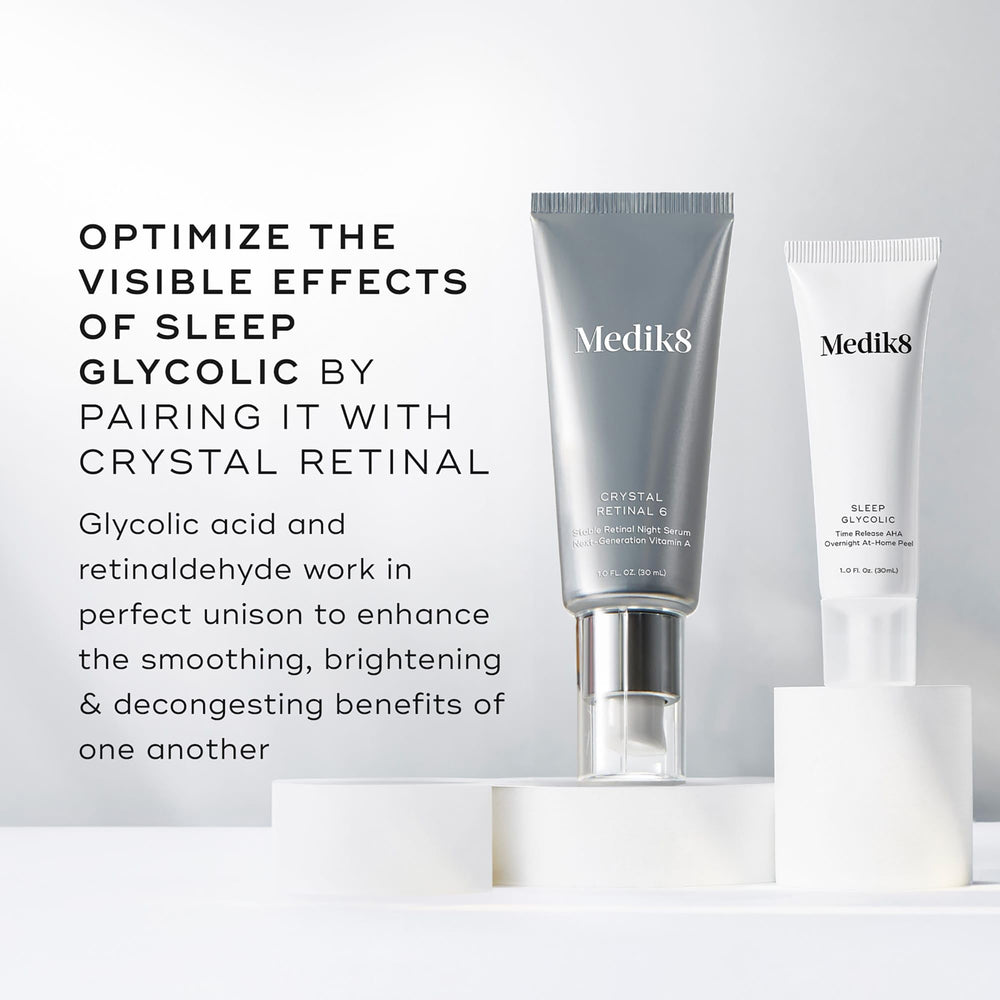 Korean Clover extract in Medik8 Sleep Glycolic for soothing botanicals