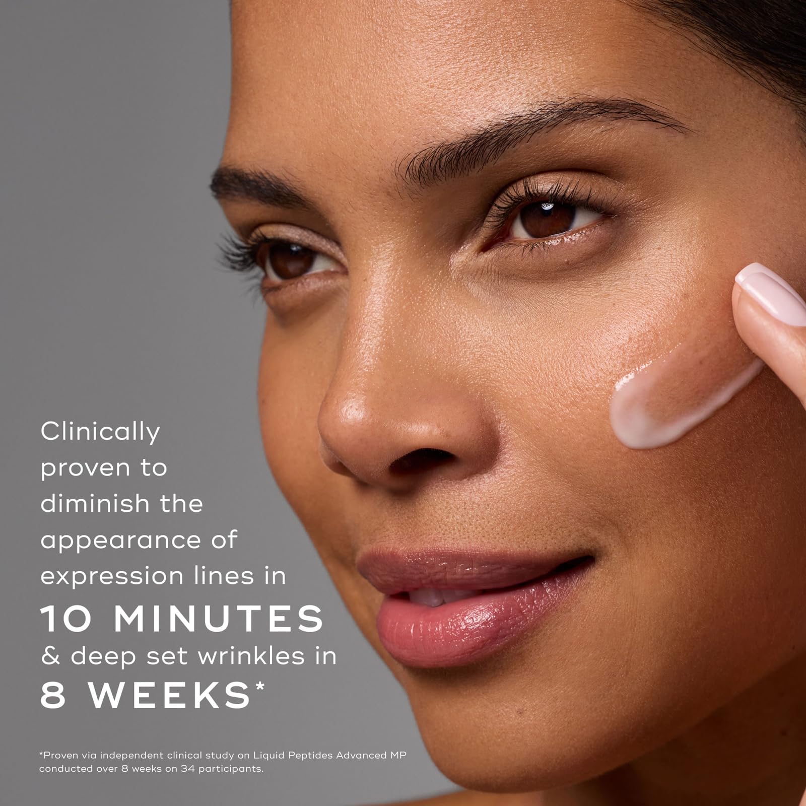 Medik8 Liquid Peptides Advanced MP serum dropper close-up for even distribution
