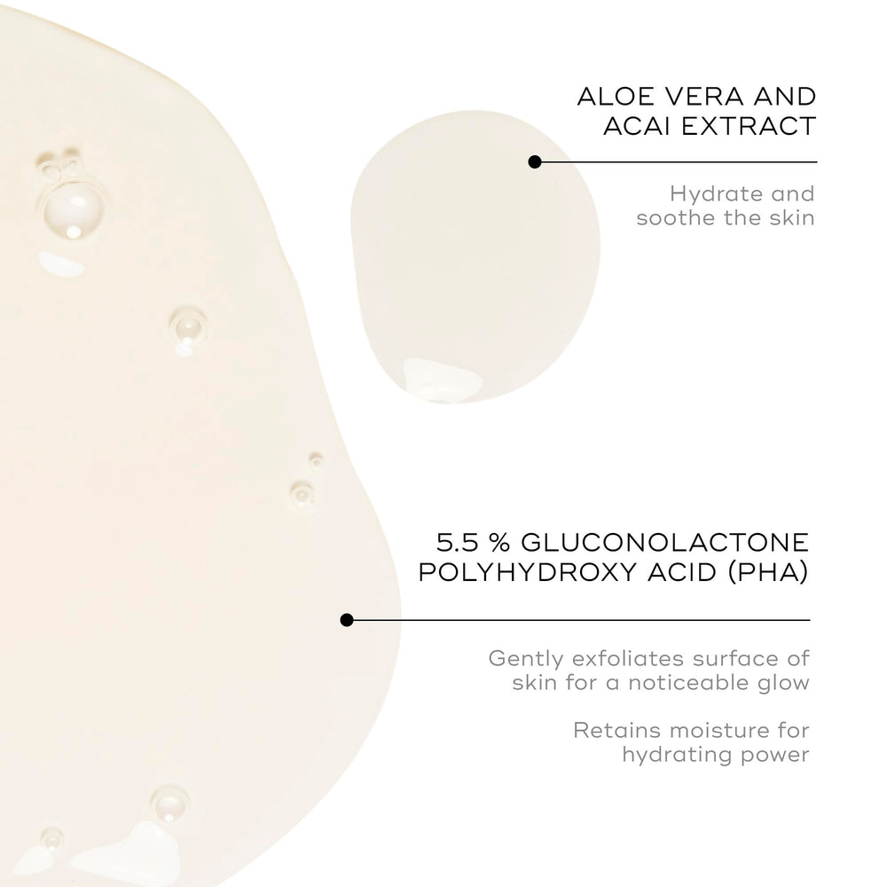 Medik8 Press and Glow texture application demonstrates hydrating toner for smoother skin