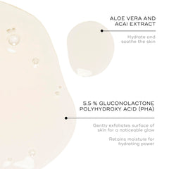 Medik8 Press and Glow texture application demonstrates hydrating toner for smoother skin